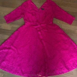 Lane Bryant Lace A-Line Dress